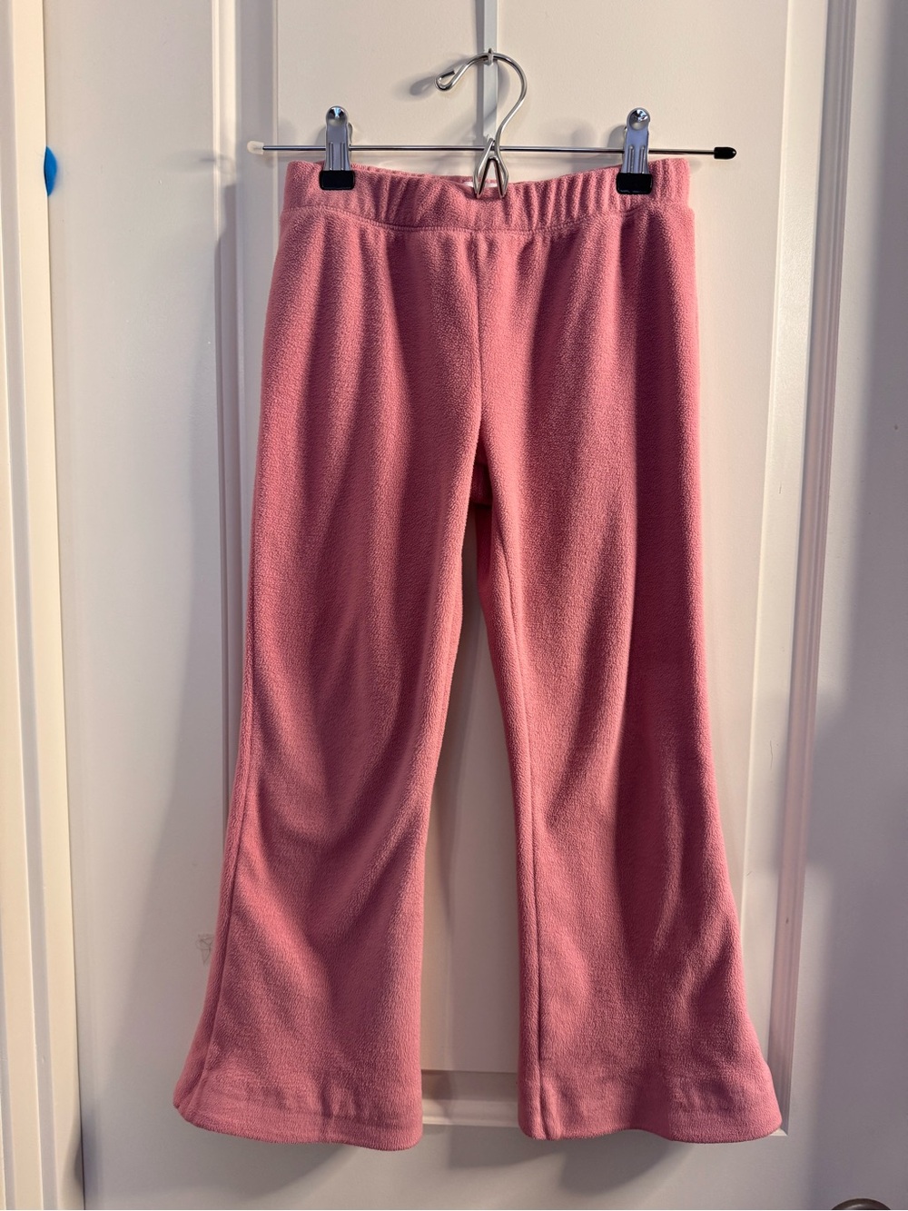 Girls size 7/8 The Children's Place Pink Fleece Bootcut Sweatpants